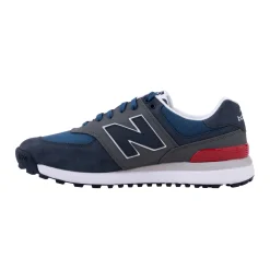 New Balance Herrskor-574 Greens v2 Navy-Charcoal-Red