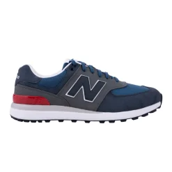 New Balance Herrskor-574 Greens v2 Navy-Charcoal-Red