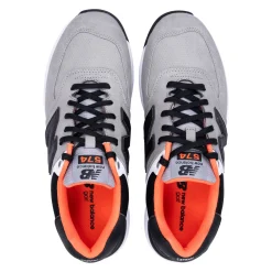 New Balance Herrskor-574 Greens v2 Grey-Black