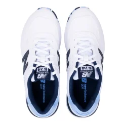 New Balance Damskor-574 Greens v2 Vit Blå White/Sky Blue