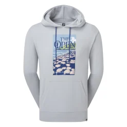FootJoy Tröjor Herr-2025 Open Hoodie Grå Grey