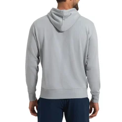 FootJoy Tröjor Herr-2025 Open Hoodie Grå Grey