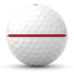 Titleist Tourbollar-25 Pro V1 Perf Align White-Red