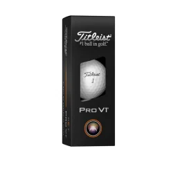 Titleist Tourbollar|Simulatorbollar-2025 Pro V1 RCT 3-Balls Vit White