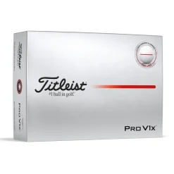 Titleist Tourbollar-25 Pro V1X Perf Align White-Red