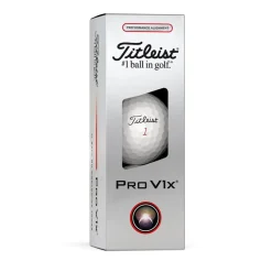 Titleist Tourbollar-25 Pro V1X Perf Align White-Red