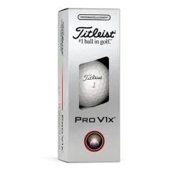 Titleist Tourbollar-25 Pro V1X Perf Align Vit White-Black