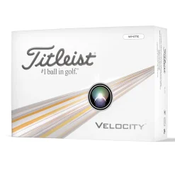 Titleist Distansbollar-2024 Velocity Wht Vit White