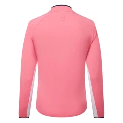 FootJoy Tröjor Dam-1/4 Zip Ls Sun Protection Shirt Pink-Lemonade