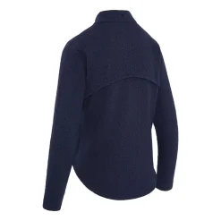 Callaway Tröjor Dam-1/2 Zip Quilted Knit Blå Peacoat