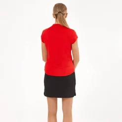 Func Factory Pikétröjor Dam-Ace Bright Red (720)