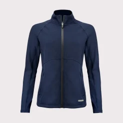 Cutter & Buck Tröjor Dam-Adapt Full Zip Jacket Blå Navy (580)