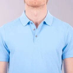 Cutter & Buck Pikétröjor Herr-Advantage Blå Ljusblå (Lt Blue509)