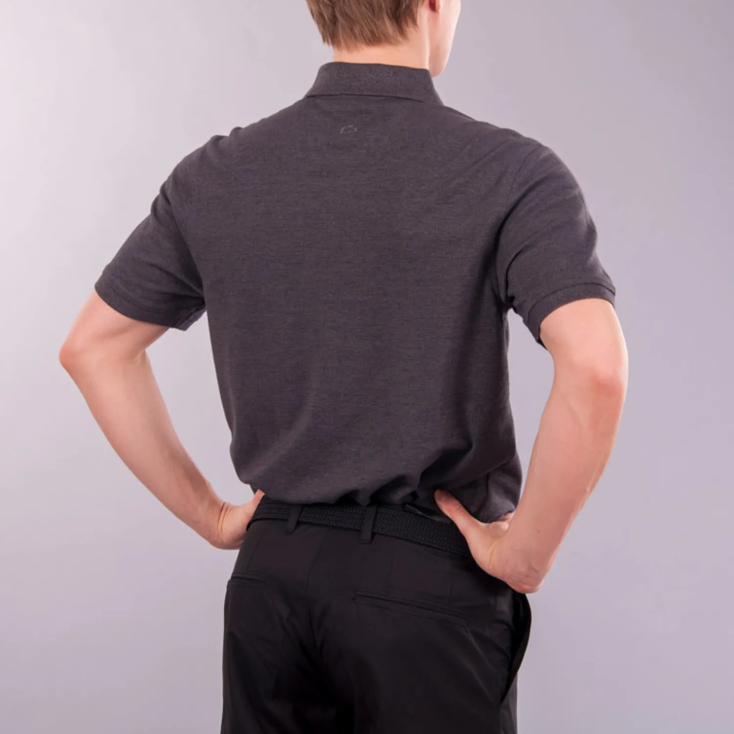 Cutter & Buck Pikétröjor Herr-Advantage Grå Antracite (955)