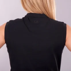 Cutter & Buck Pikétröjor Dam-Advantage SL Svart Svart (99)