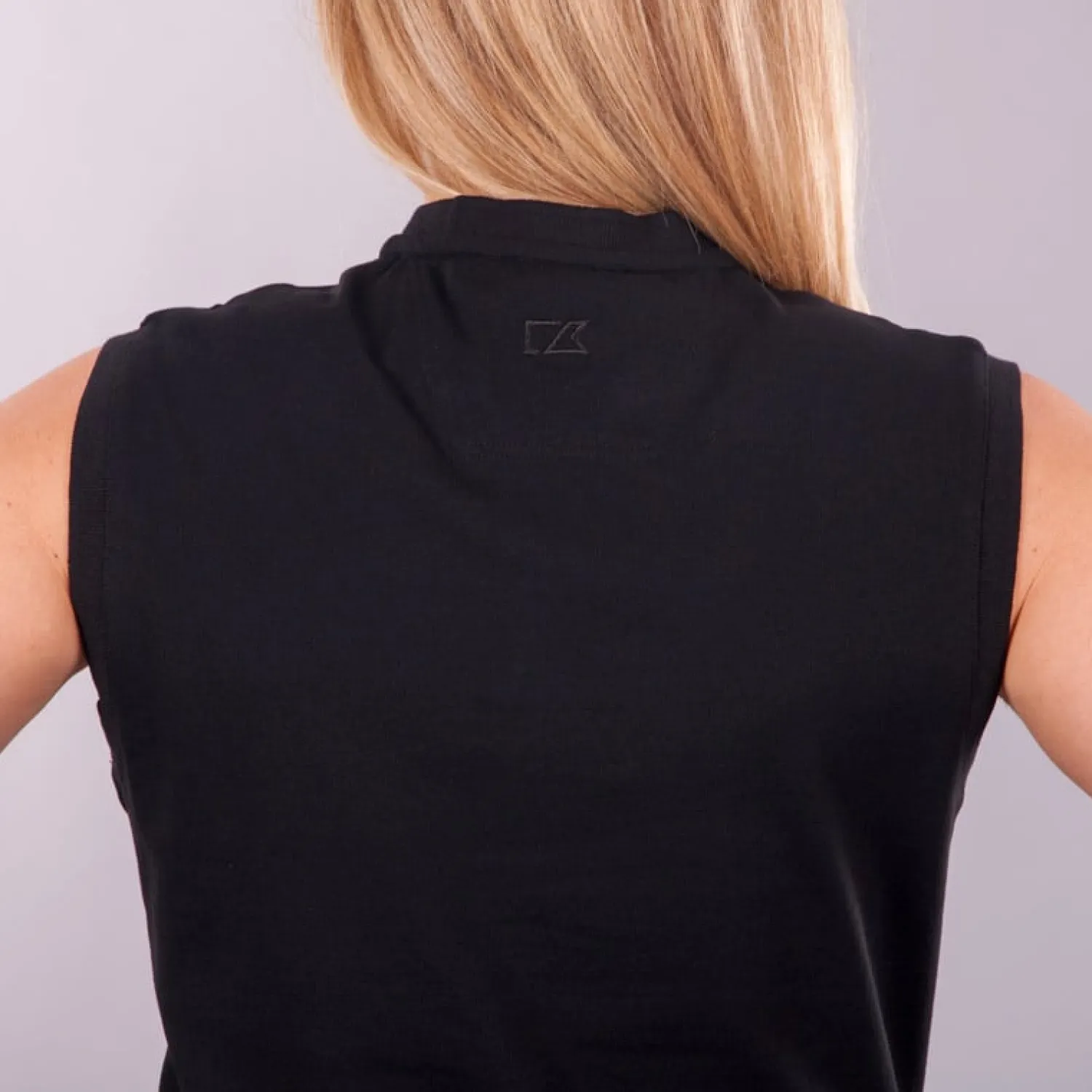 Cutter & Buck Pikétröjor Dam-Advantage SL Svart Svart (99)