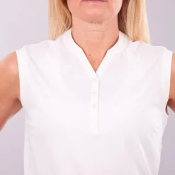 Cutter & Buck Pikétröjor Dam-Advantage SL Vit Vit (00)