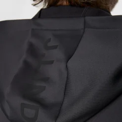 J.Lindeberg Tröjor Herr-Aerial Full Zip Hood Asphalt