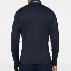 J.Lindeberg Tröjor Herr-Aerial Quarter Zip Mid Layer Blå JL Navy