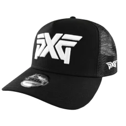 PXG Kepsar-A-Frame 9Forty Snapback Trucker Cap Svart