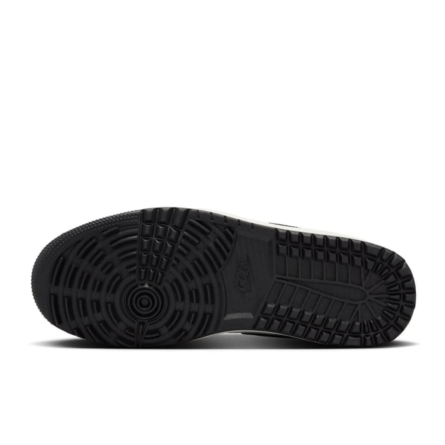 Nike Herrskor-Air Jordan I High G M Golf White-Black-University Gold-Volt