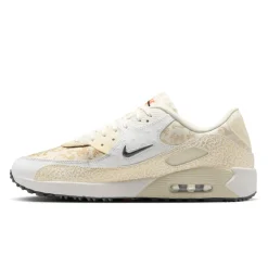 Nike Herrskor-Air Max 90 G Nrg Open White-Metallic Gold-Sail