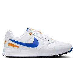 Nike Herrskor-Air Pegasus 89 G White-Racer Blue-Orange Peel-Black