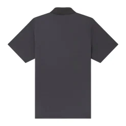 PGA Tour Pikétröjor Herr-Airflux Solid Mesh Asphalt (067)