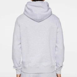 J.Lindeberg Tröjor Herr-Alpha Hood Light-Grey-Melange