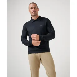 Travis Mathew Tröjor Herr-Amenities Collar Cre Svart Black