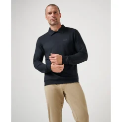 Travis Mathew Tröjor Herr-Amenities Collar Cre Svart Black