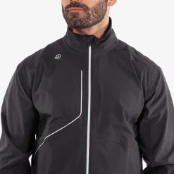 Galvin Green Regnjackor Herr-Ames Svart Black-White