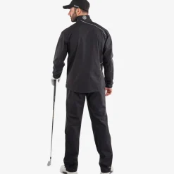 Galvin Green Regnjackor Herr-Ames Svart Black-White