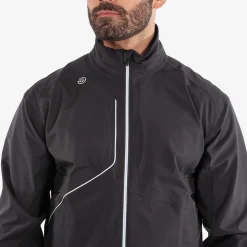 Galvin Green Regnjackor Herr-Ames Svart Black-White