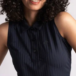 Cross Sportswear Pikétröjor Dam-Andrea SL Poloshirt Blå Navy (498)