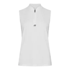 Röhnisch Pikétröjor Dam-Annie Sleeveless Top Vit White