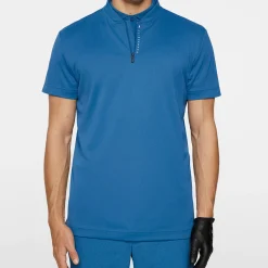 J.Lindeberg Pikétröjor Herr-Anton Polo Dark-Blue