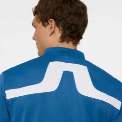 J.Lindeberg Pikétröjor Herr-Anton Polo Dark-Blue