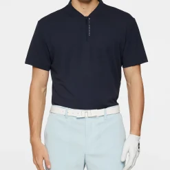 J.Lindeberg Pikétröjor Herr-Anton Polo Blå JL Navy