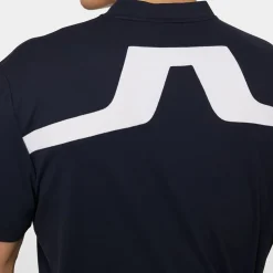 J.Lindeberg Pikétröjor Herr-Anton Polo Blå JL Navy