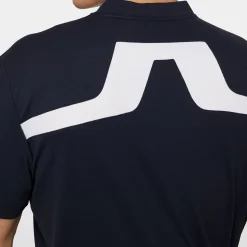 J.Lindeberg Pikétröjor Herr-Anton Polo Blå JL Navy