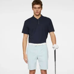 J.Lindeberg Pikétröjor Herr-Anton Polo Blå JL Navy