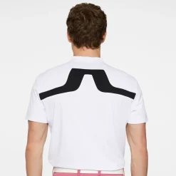 J.Lindeberg Pikétröjor Herr-Anton Polo Vit White