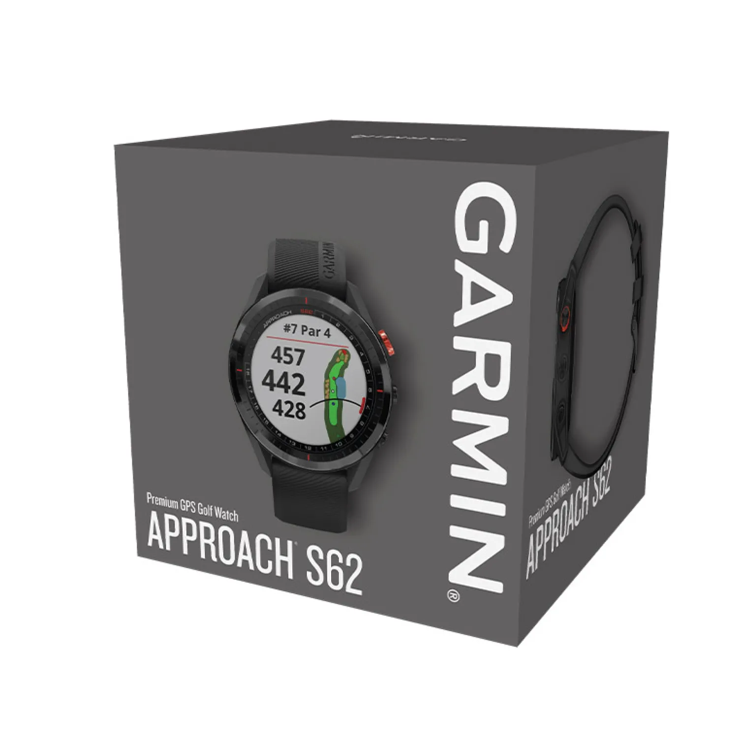 Garmin Golfklockor-Approach S62 Svart