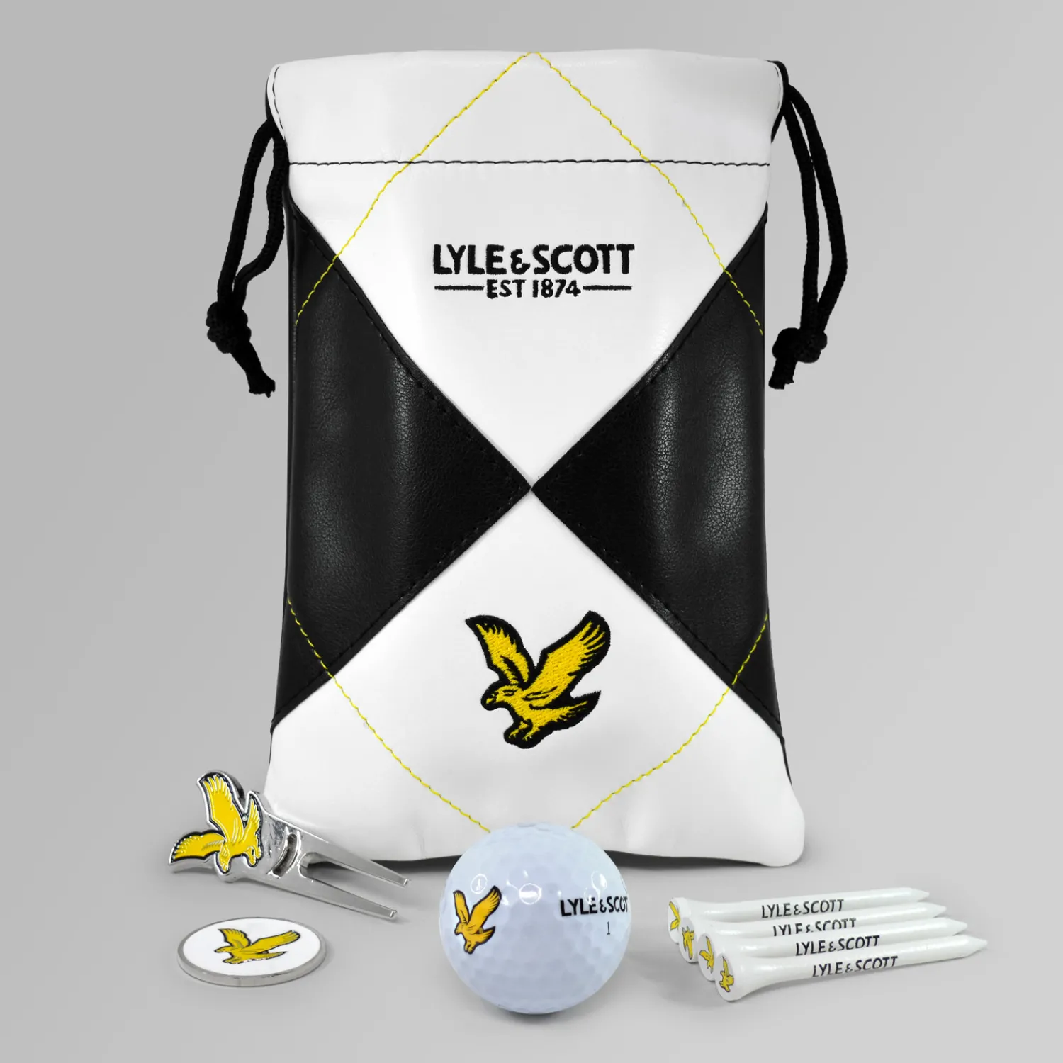 Lyle & Scott Övriga Tillbehör-Argyle Tote Pouch Gift Set