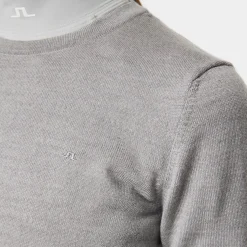 J.Lindeberg Tröjor Dam-Aria Knitted Sweater Light-Grey-Melange