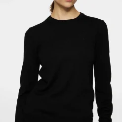 J.Lindeberg Tröjor Dam-Aria Knitted Sweater Svart Black