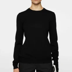 J.Lindeberg Tröjor Dam-Aria Knitted Sweater Svart Black