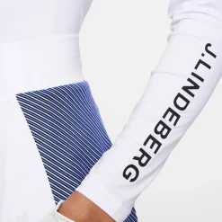 J.Lindeberg Tröjor Dam-Asa Soft Compression Top Vit White