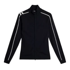 J.Lindeberg Tröjor Dam-Aubree Knitted Zip Sweater Blå JL Navy